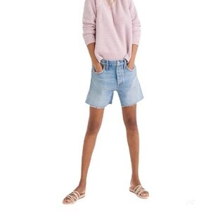 Madewell Relaxed Mid Length Denim Shorts size 26